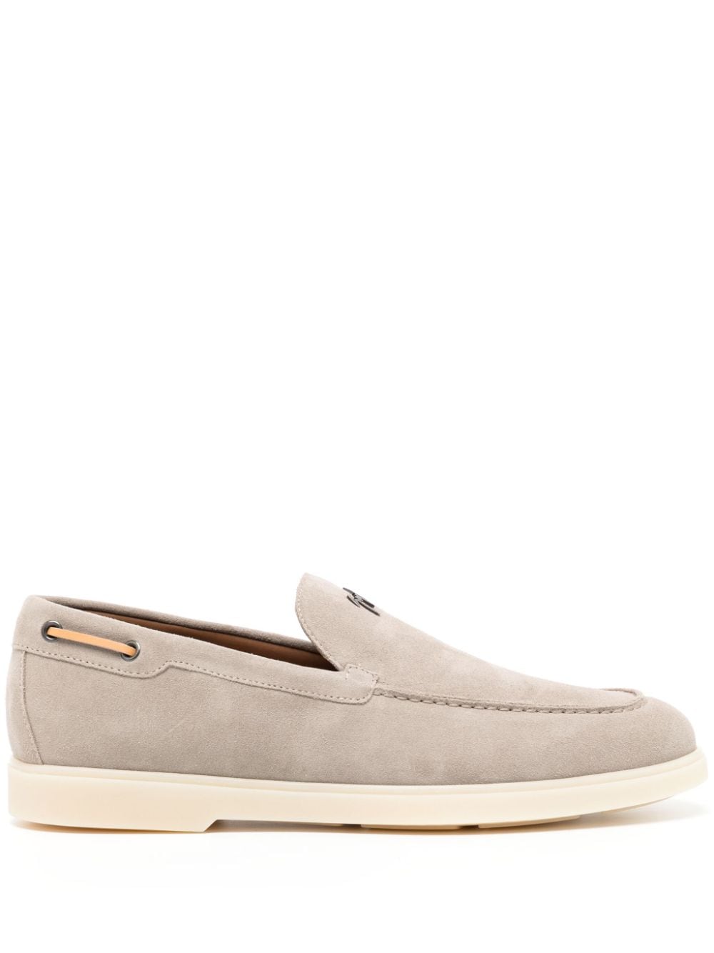 Giuseppe Zanotti The Maui suede loafers - Grey von Giuseppe Zanotti