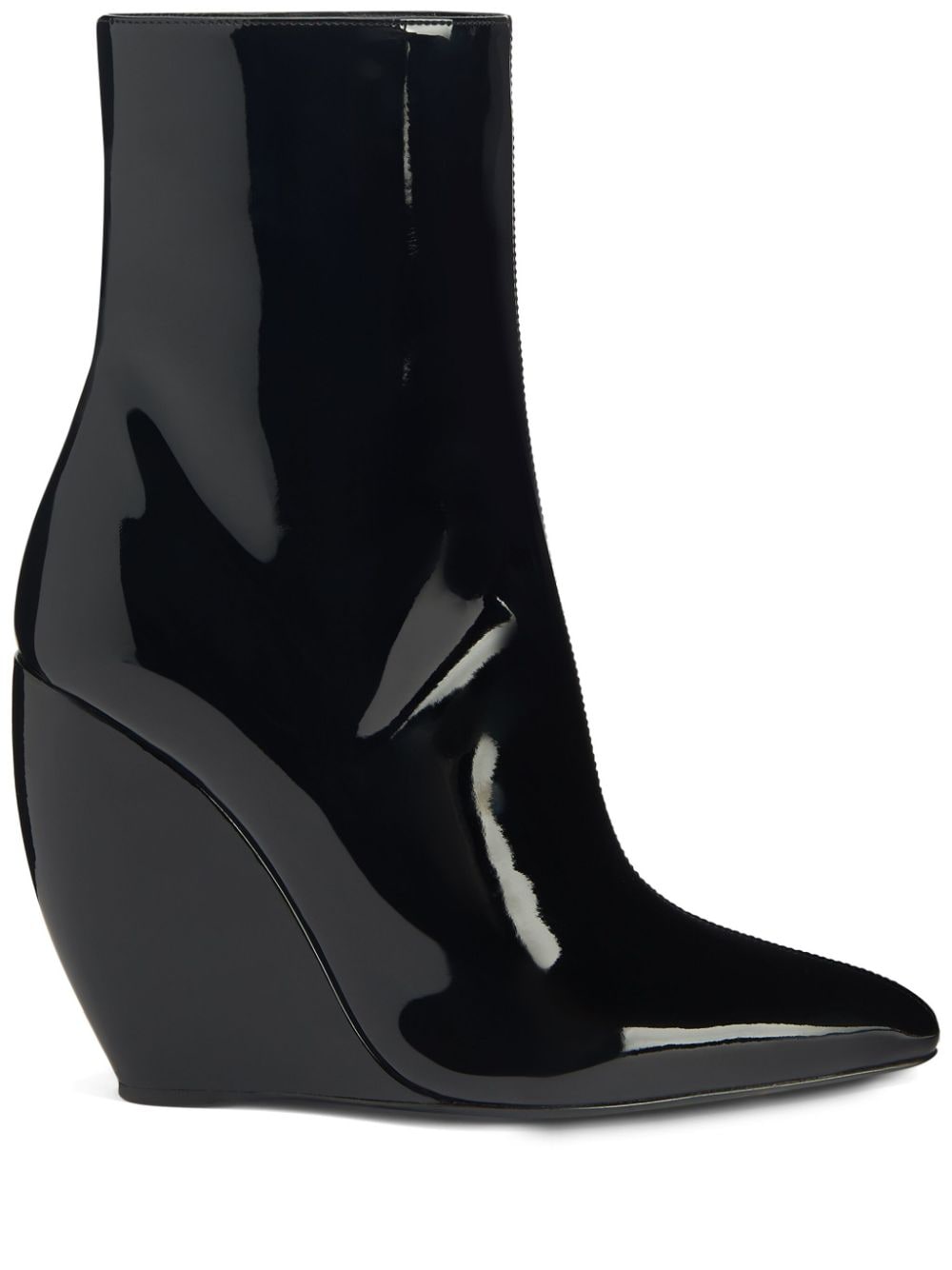 Giuseppe Zanotti Tylde 105mm leather ankle boots - Black von Giuseppe Zanotti