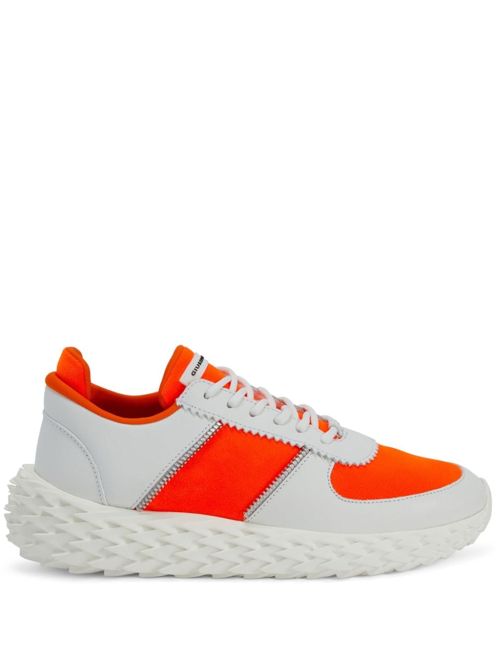 Giuseppe Zanotti Urchin panelled sneakers - White von Giuseppe Zanotti