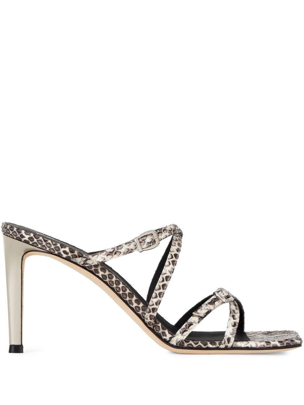 Giuseppe Zanotti Vanilla Soft Punk 85mm sandals - Grey von Giuseppe Zanotti