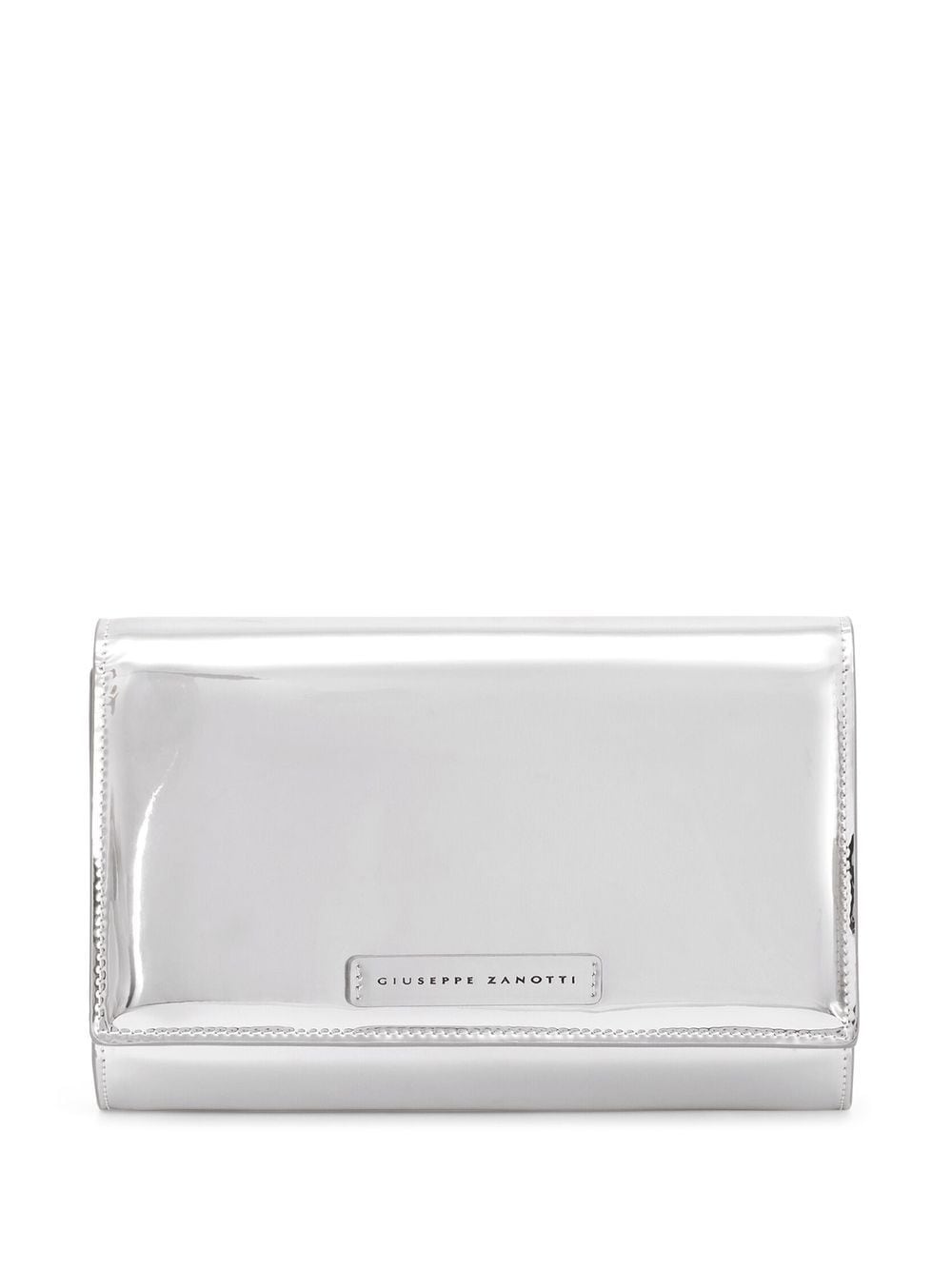 Giuseppe Zanotti Wendy detachable strap clutch bag - Silver von Giuseppe Zanotti