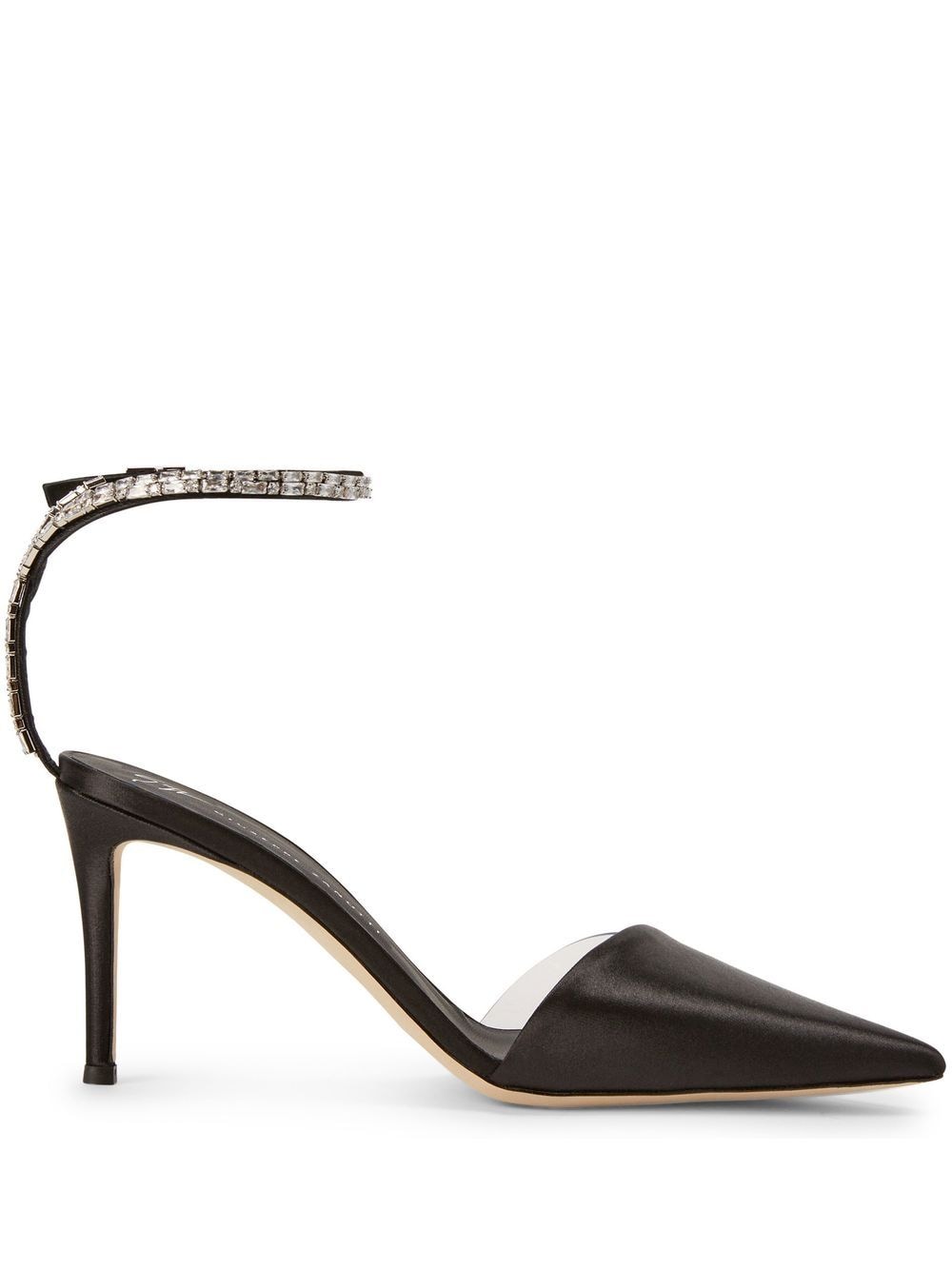 Giuseppe Zanotti Xenya crystal 85mm pumps - Black von Giuseppe Zanotti