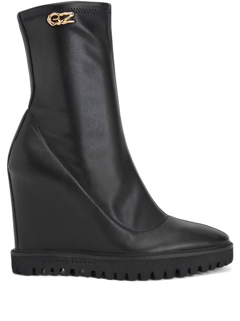 Giuseppe Zanotti Zaidha Stretch 90mm ankle boots - Black von Giuseppe Zanotti