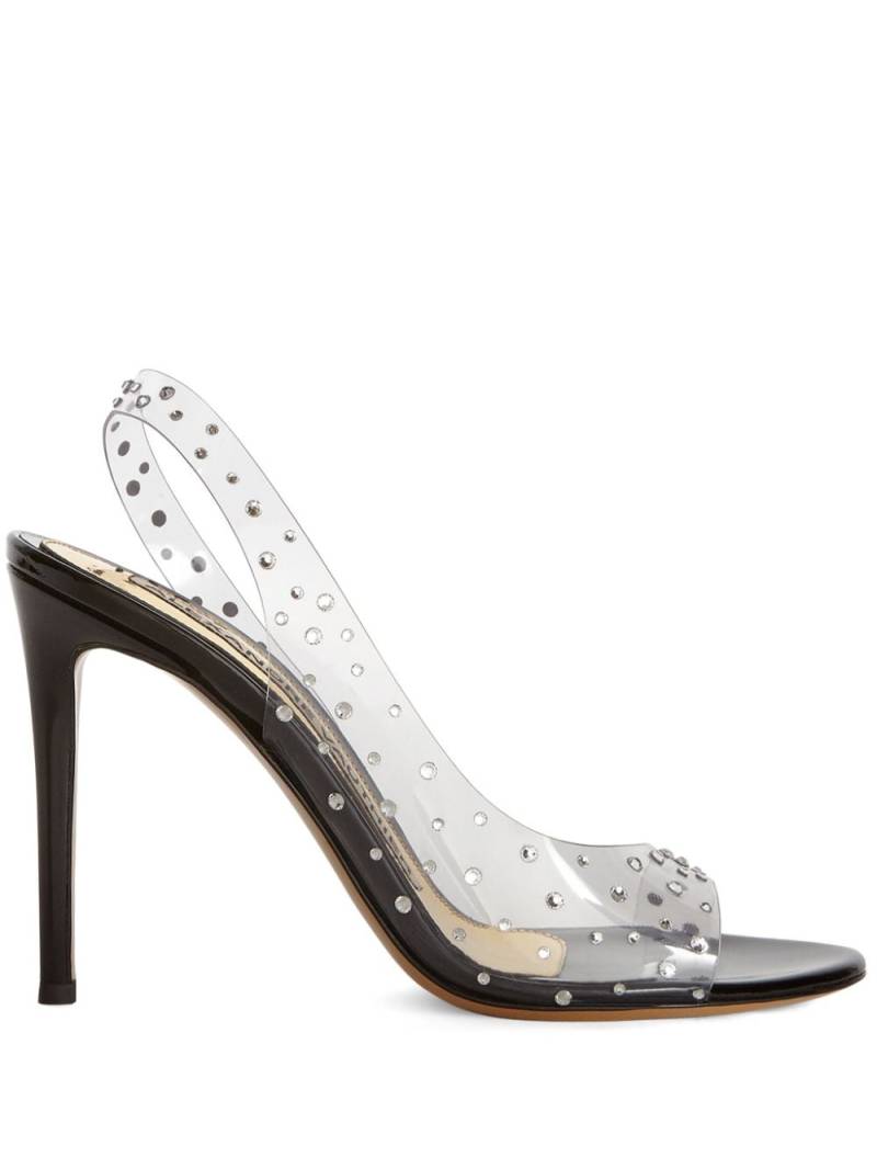 Alexandre Vauthier Constance 105mm crystal-embellished sandals - White von Alexandre Vauthier