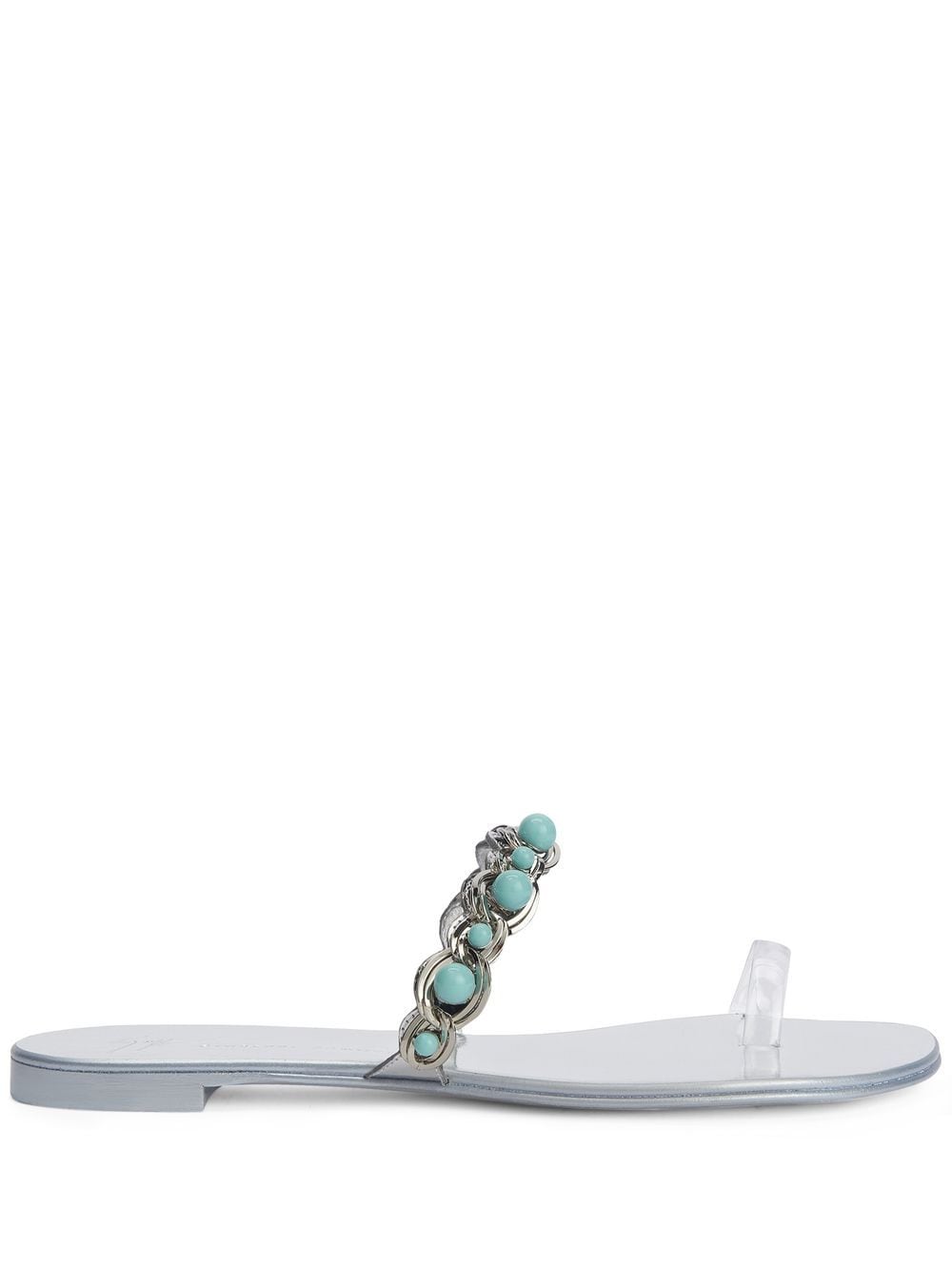 Giuseppe Zanotti crystal-strap sandals - Silver von Giuseppe Zanotti