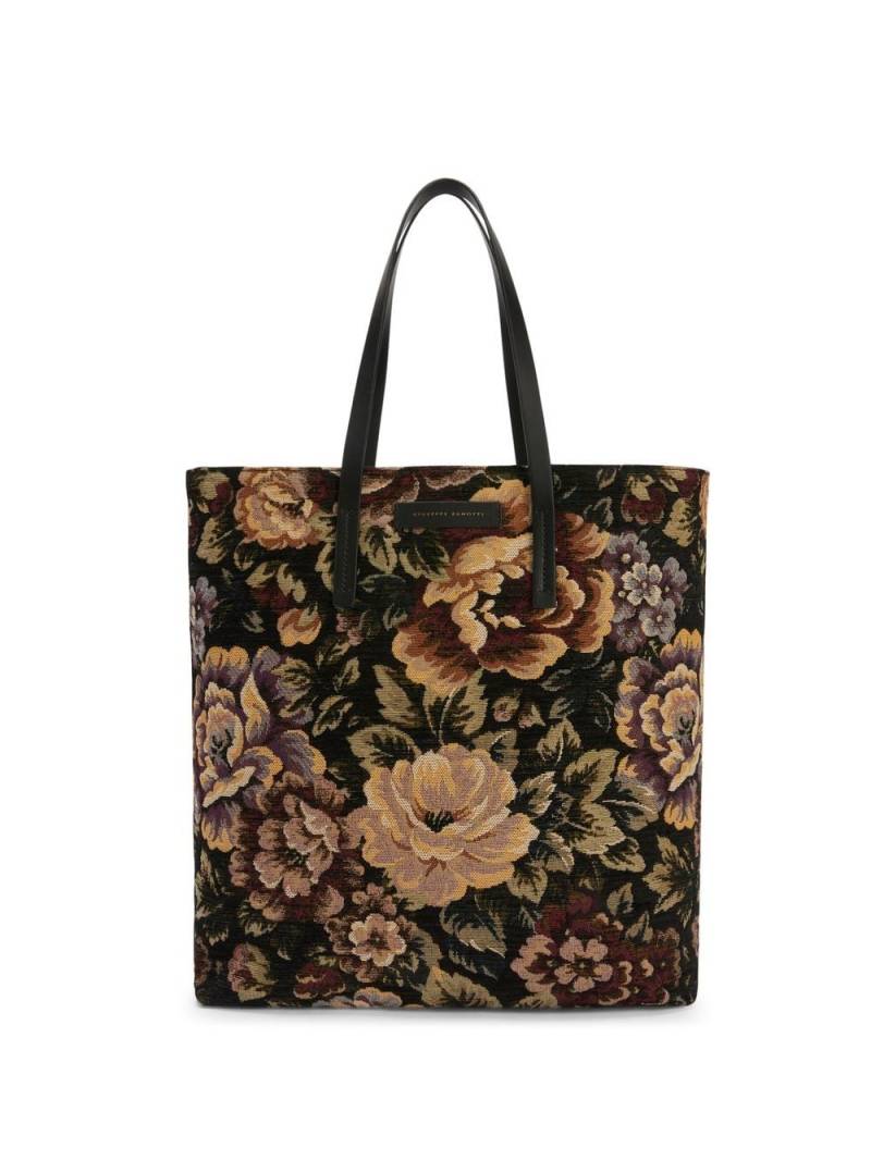 Giuseppe Zanotti floral print tote bag - Brown von Giuseppe Zanotti