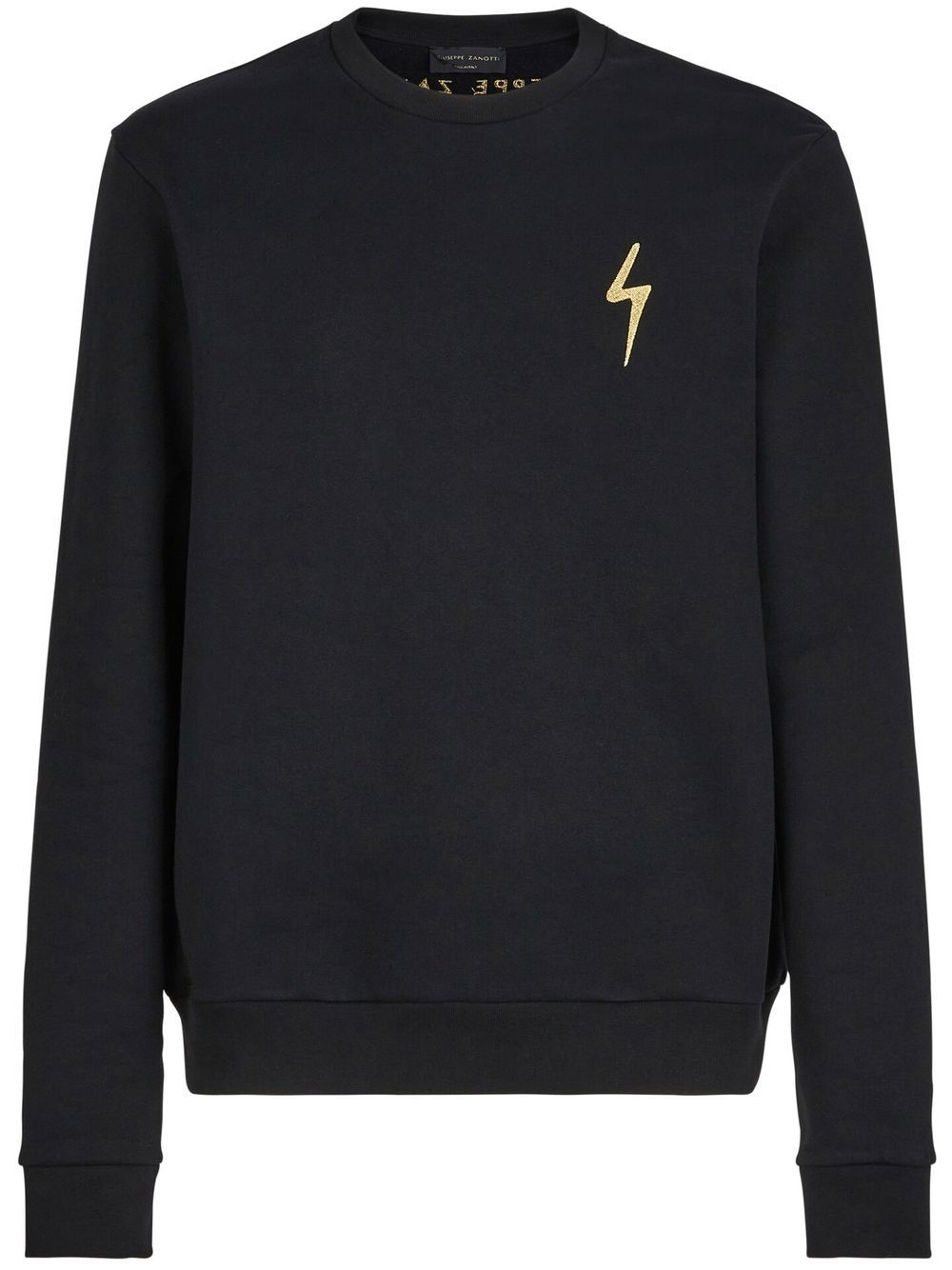 Giuseppe Zanotti long sleeves sweatshirt - Black von Giuseppe Zanotti