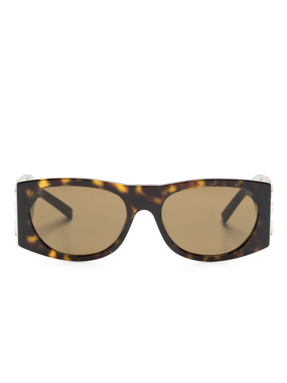 Givenchy 4G tortoiseshell square-frame sunglasses - Brown von Givenchy