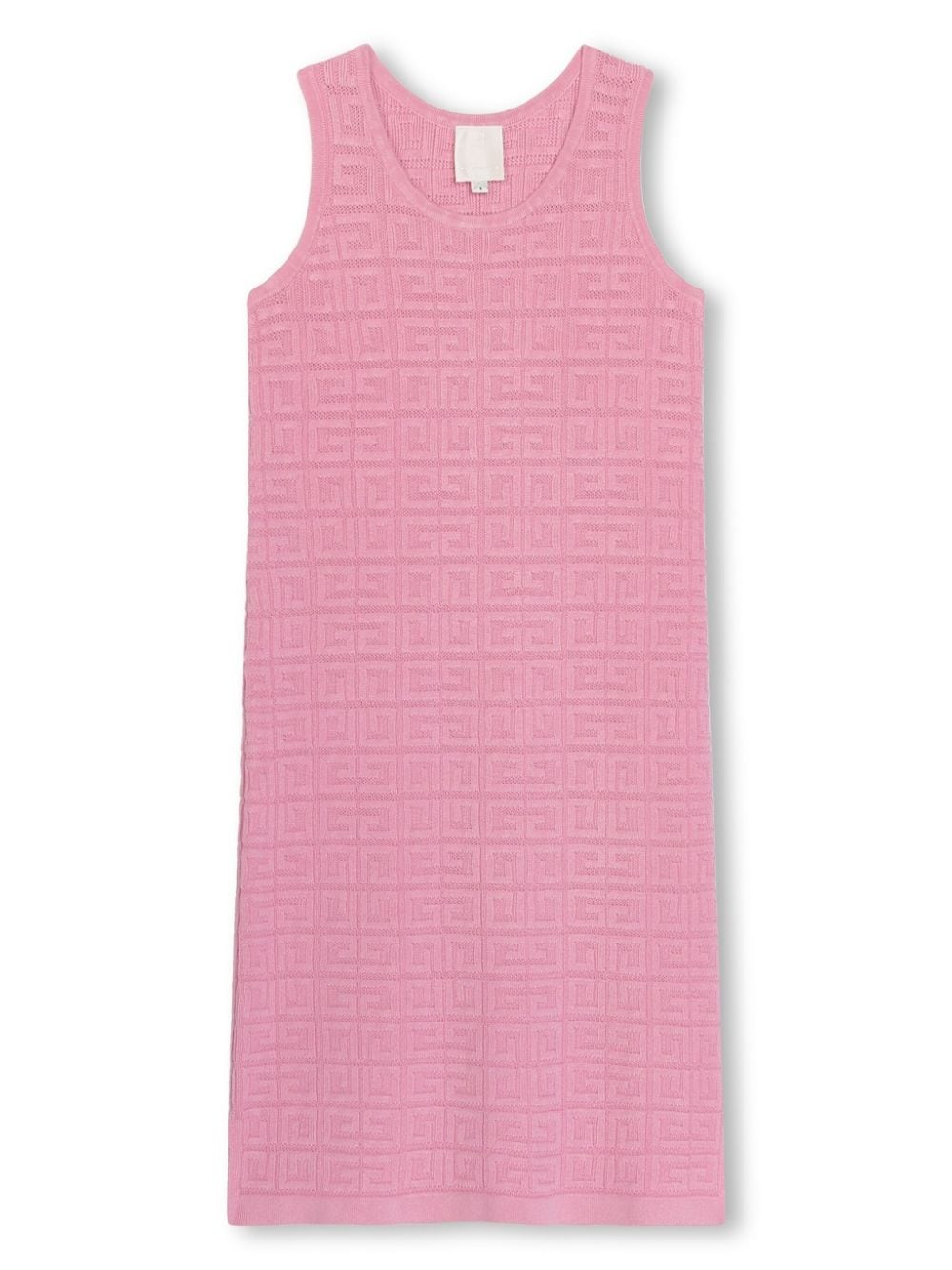 Givenchy Kids 4G-jacquard knitted dress - Pink von Givenchy Kids