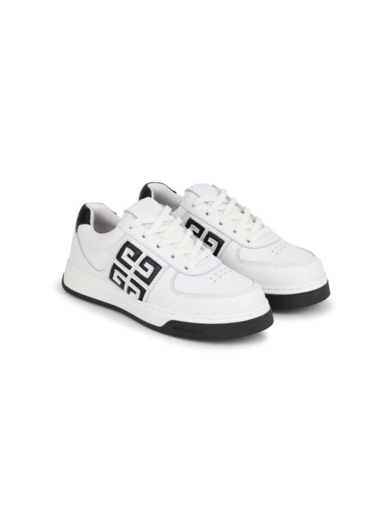 Givenchy Kids 4G-logo leather sneakers - White von Givenchy Kids