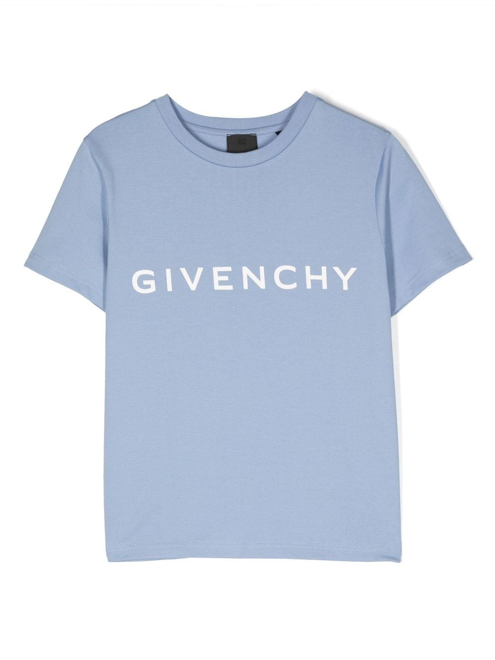 Givenchy Kids 4G logo-print T-shirt - Blue von Givenchy Kids