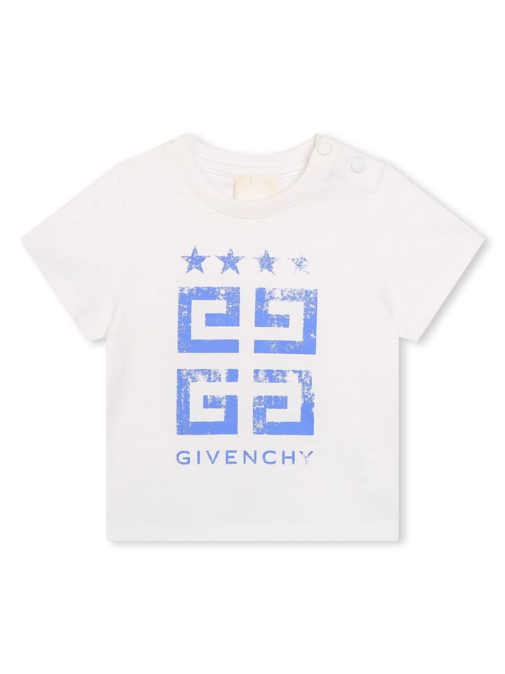 Givenchy Kids 4G-motif cotton T-shirt - White von Givenchy Kids