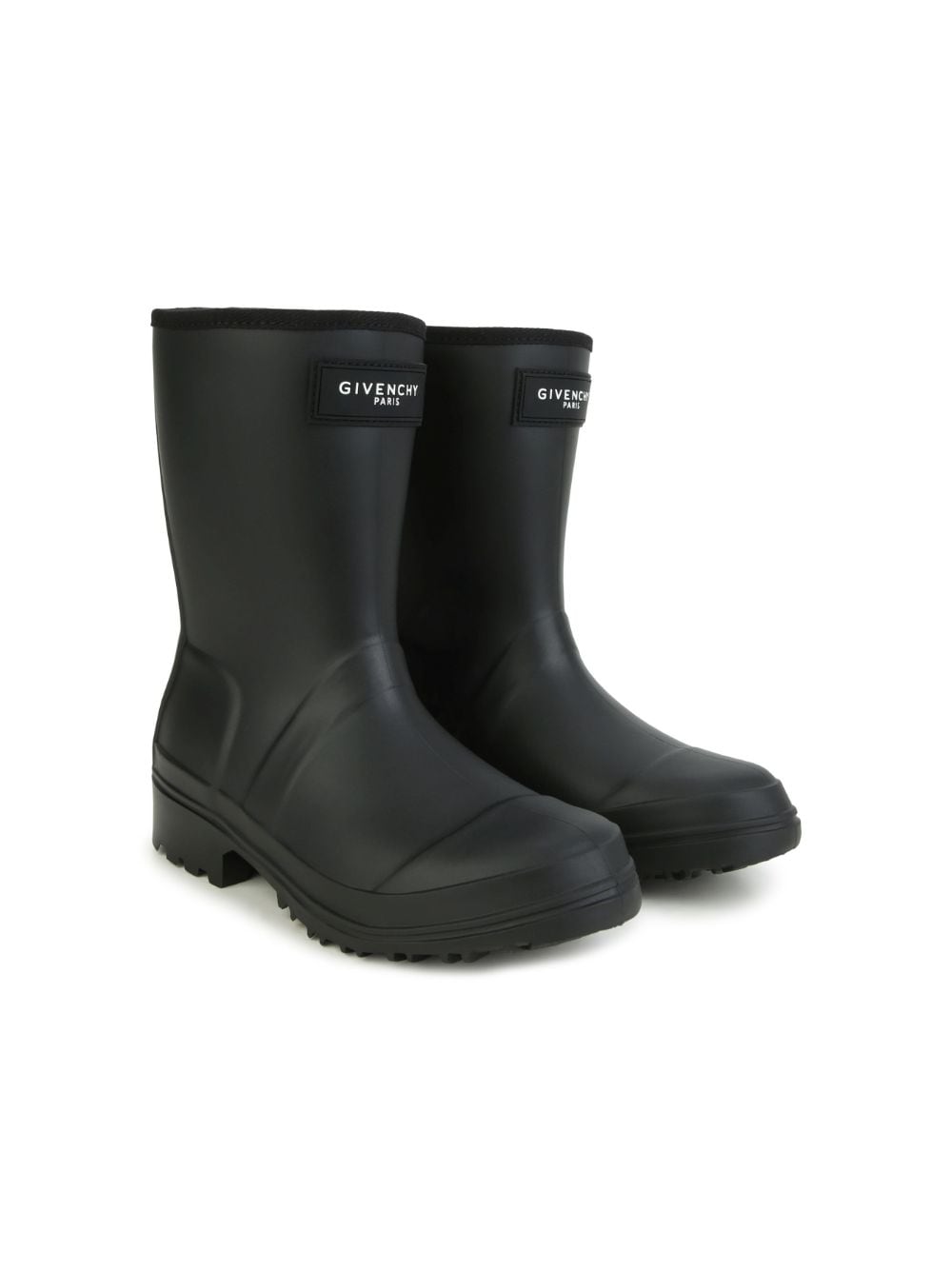 Givenchy Kids 4G motif wellington boots - Black von Givenchy Kids