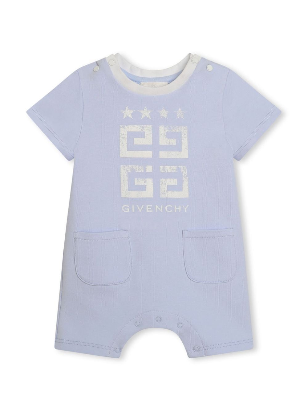 Givenchy Kids 4G-print cotton pajamas - Blue von Givenchy Kids