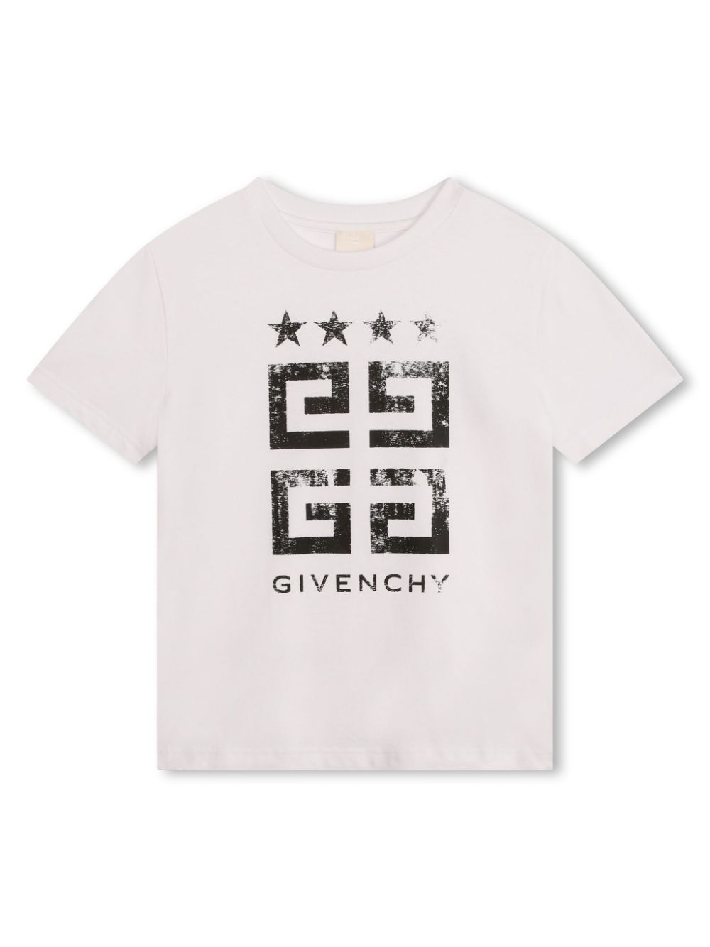 Givenchy Kids 4G-print organic cotton T-shirt - White von Givenchy Kids