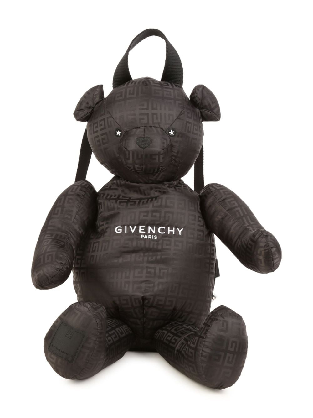 Givenchy Kids Teddy 4G-jacquard backpack - Black von Givenchy Kids