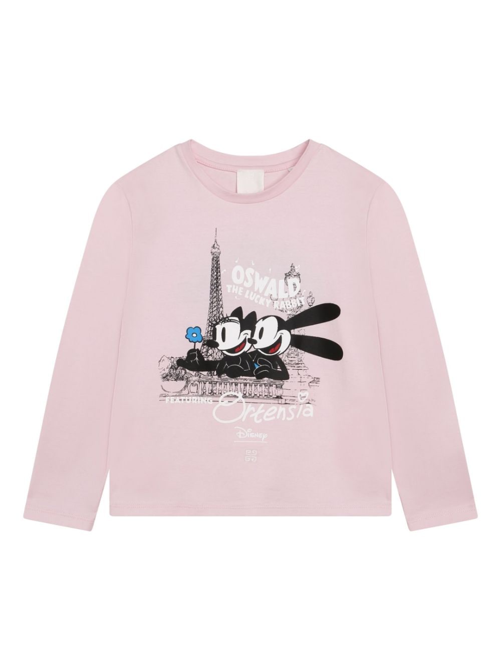 Givenchy Kids cartoon-print organic-cotton T-shirt - Pink von Givenchy Kids