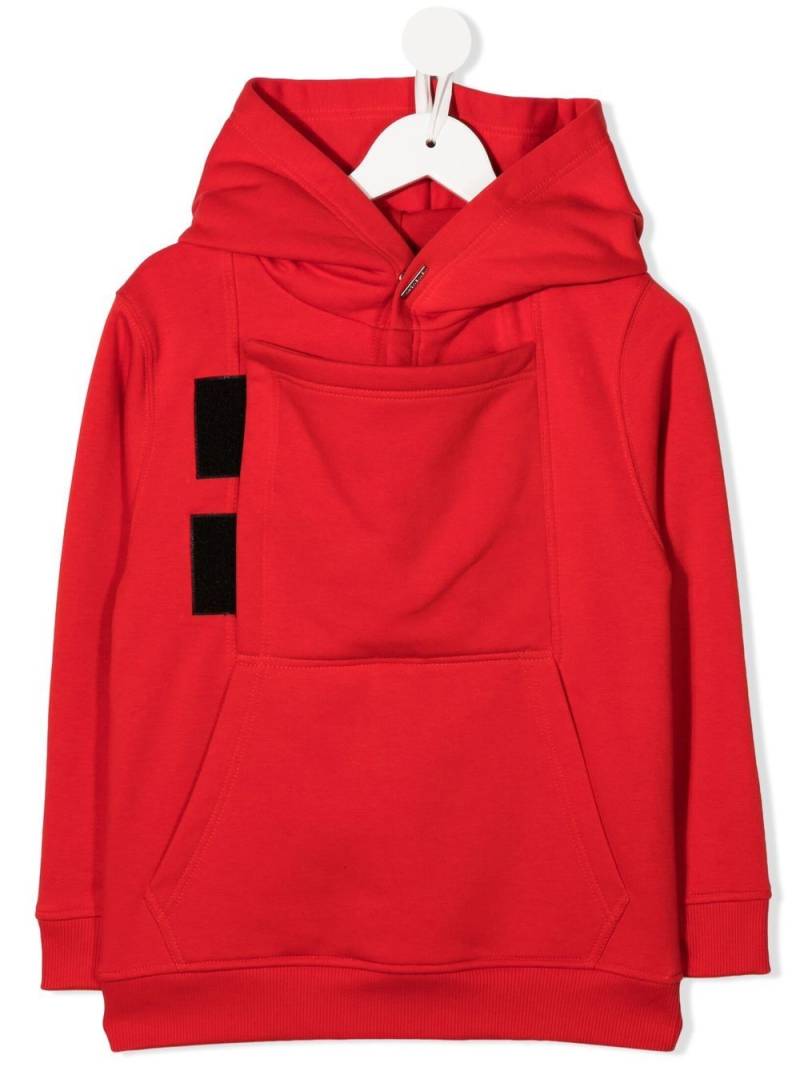 Givenchy Kids embroidered-logo hoodie von Givenchy Kids