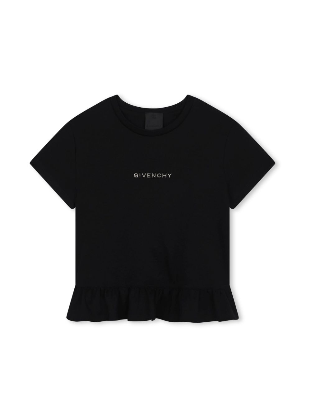 Givenchy Kids logo-embellished cotton T-shirt - Black von Givenchy Kids