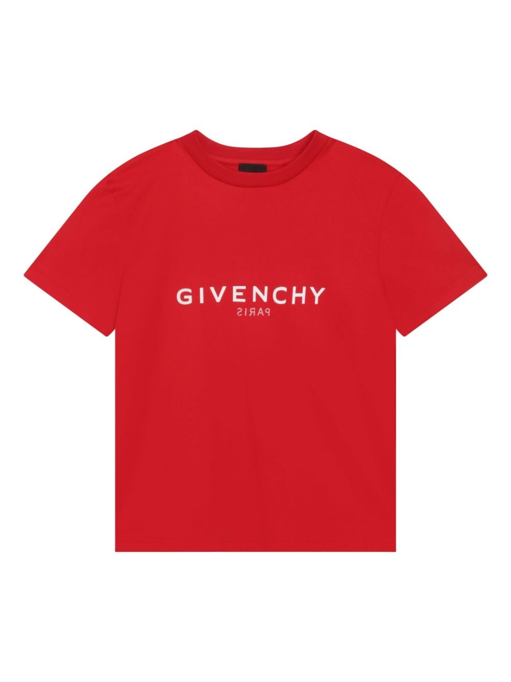 Givenchy Kids logo-print cotton T-shirt - Red von Givenchy Kids