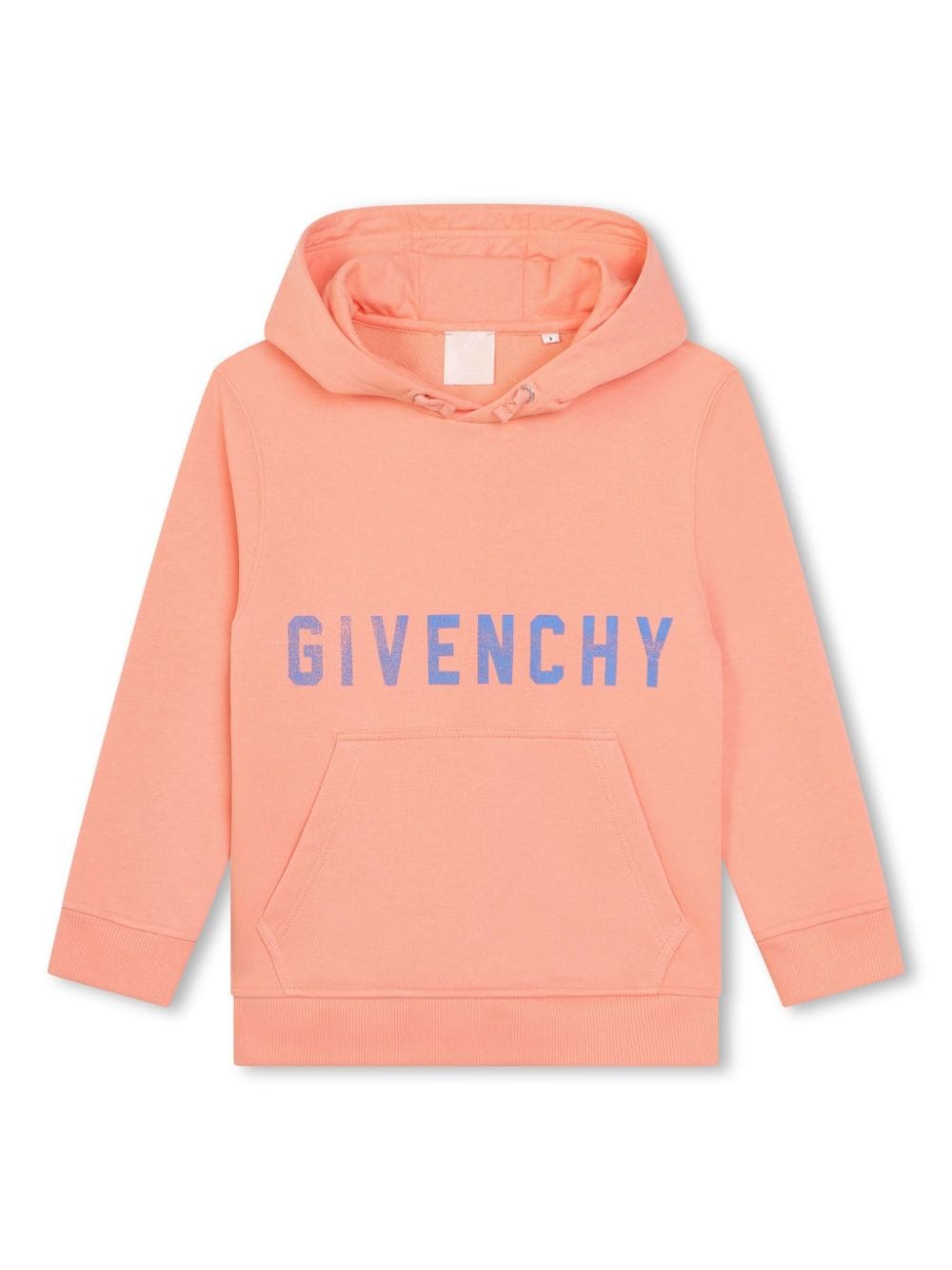 Givenchy Kids logo-print drawstring hoodie - Orange von Givenchy Kids