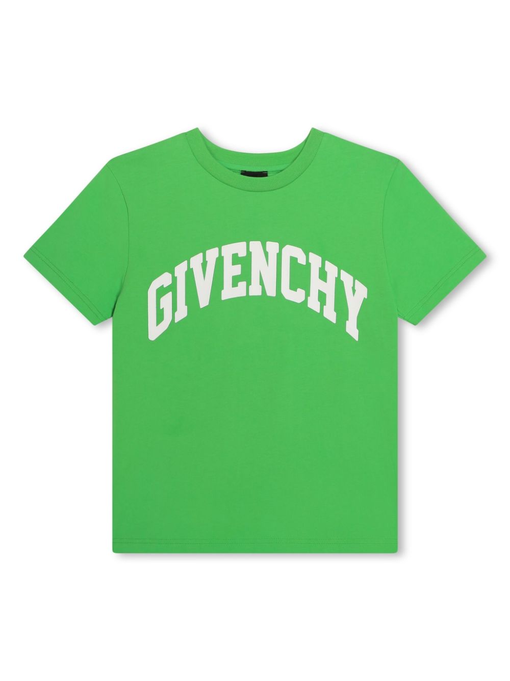 Givenchy Kids logo-print organic cotton T-shirt - Green von Givenchy Kids