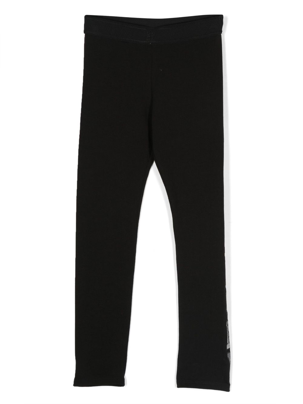 Givenchy Kids sequinned logo leggings - Black von Givenchy Kids