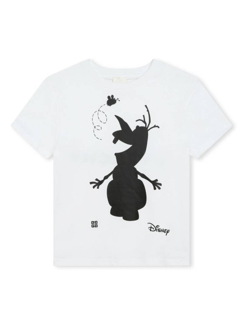 Givenchy Kids x Disney Olaf T-shirt - White von Givenchy Kids