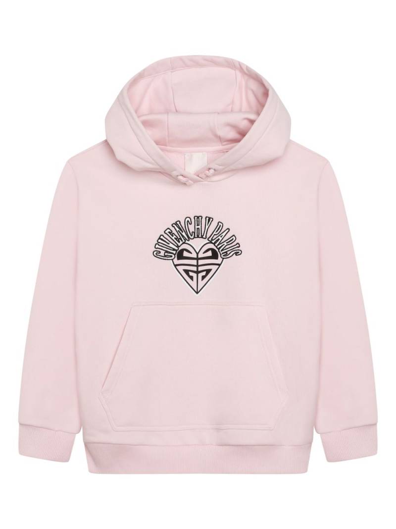 Givenchy Kids x Disney Oswald-print jersey hoodie - Pink von Givenchy Kids