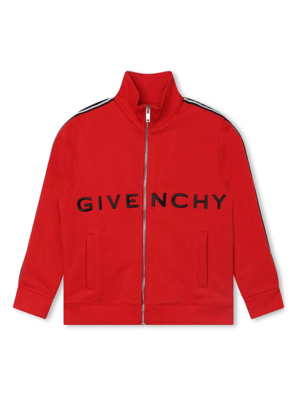 Givenchy Kids x Disney Oswald-print zip-up sweatshirt - Red von Givenchy Kids