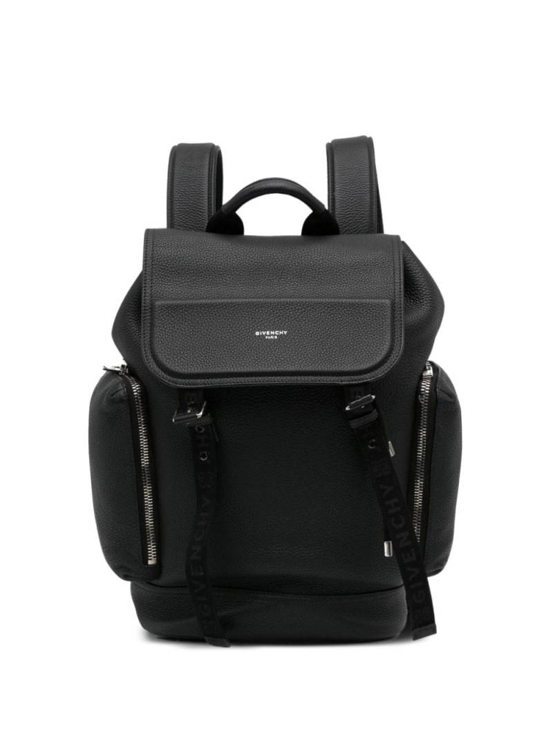 Givenchy Pre-Owned 2018 Pre-Owned Givenchy Leather backpack - Black von Givenchy Pre-Owned