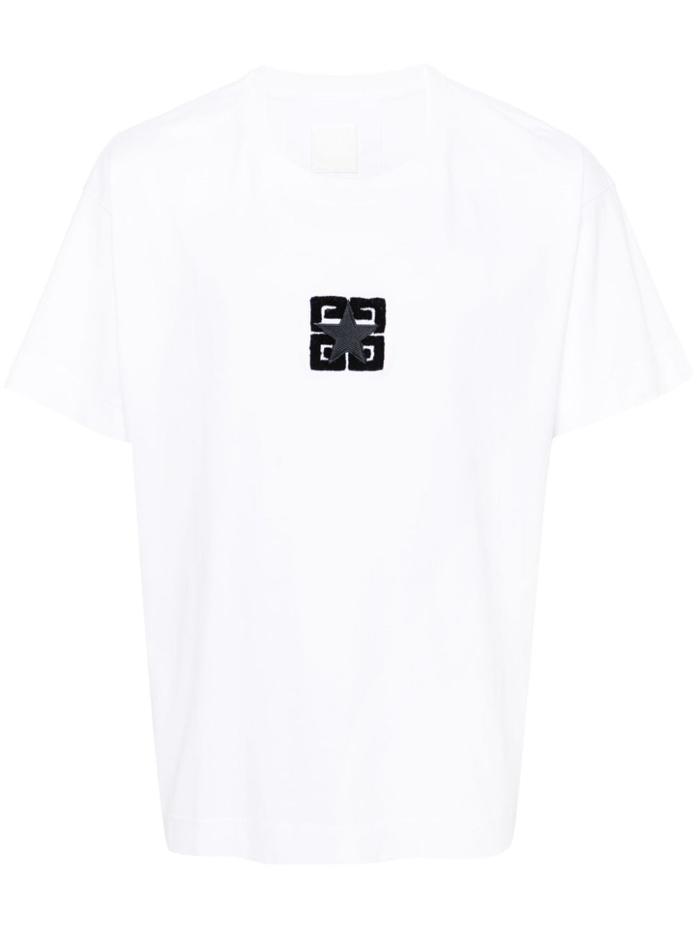 Givenchy 4G Stars cotton T-shirt - White von Givenchy