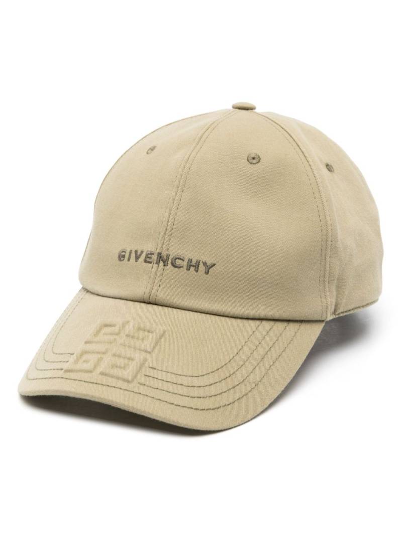 Givenchy 4G-embossed baseball cap - Green von Givenchy