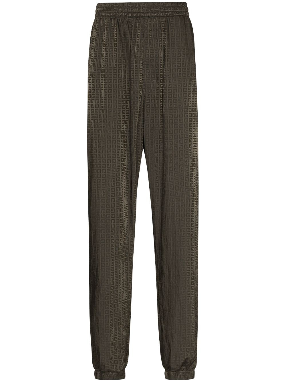 Givenchy 4G jacquard track pants - Green von Givenchy