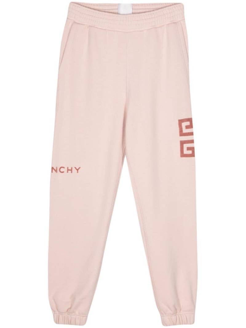 Givenchy 4G-motif track pants - Pink von Givenchy