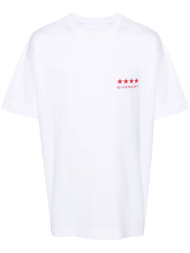 Givenchy 4G-print cotton T-shirt - White von Givenchy