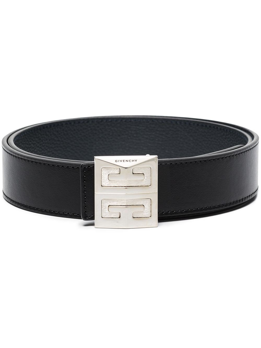 Givenchy 4G reversible leather belt - Black von Givenchy