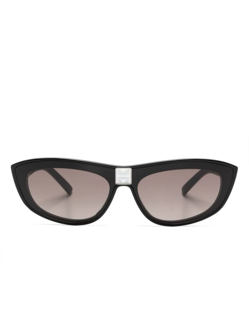 Givenchy 4Gem gradient cat-eye frame sunglasses - Black von Givenchy