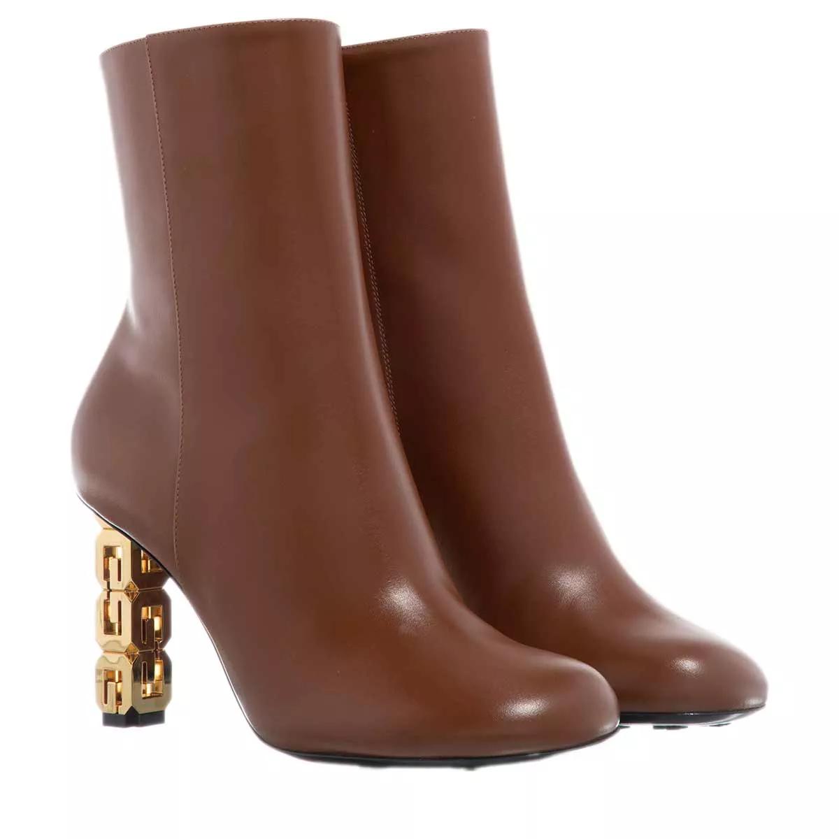 Givenchy Boots & Stiefeletten - G Cube Ankle Boots - Gr. 38 (EU) - in Braun - für Damen von Givenchy