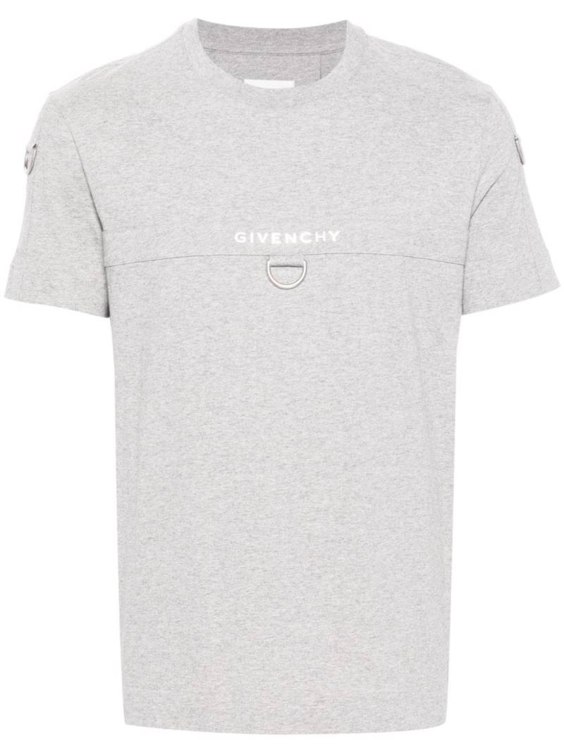 Givenchy D-ring cotton T-shirt - Grey von Givenchy