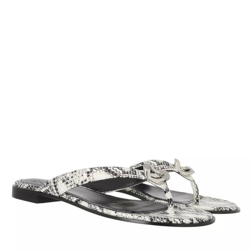 Givenchy Sandalen - G Chain Flat Sandals - Gr. 36 (EU) - in Schwarz - für Damen von Givenchy