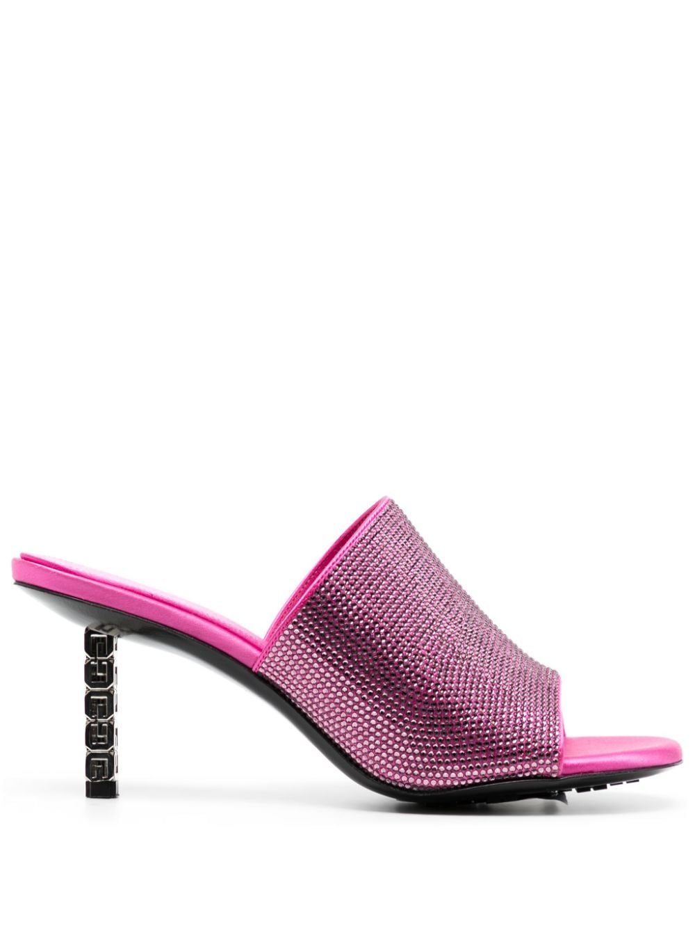 Givenchy G Cube 70mm open-toe mules - Pink von Givenchy