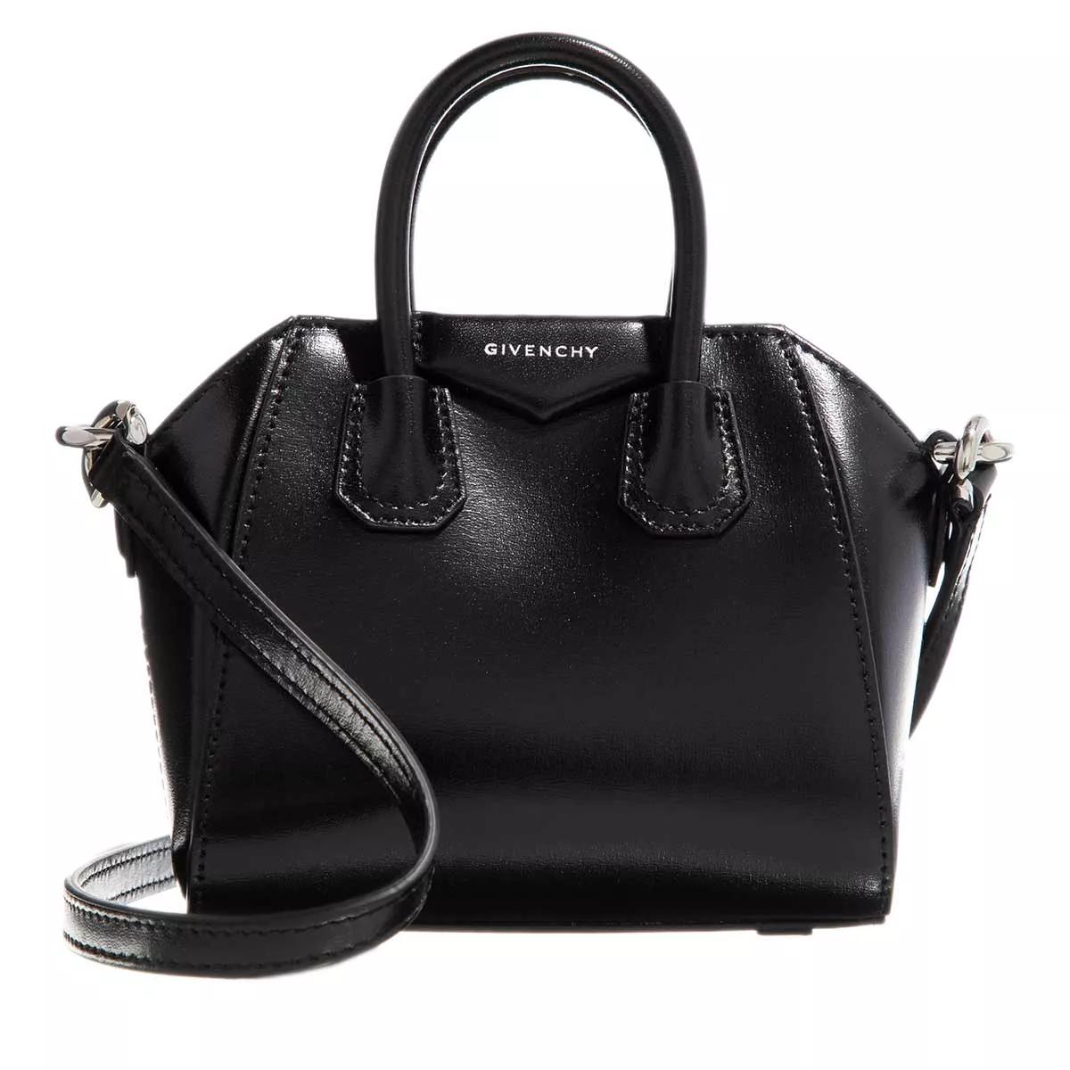 Givenchy Henkeltasche - Antigona Micro Bag - Gr. unisize - in Schwarz - für Damen von Givenchy