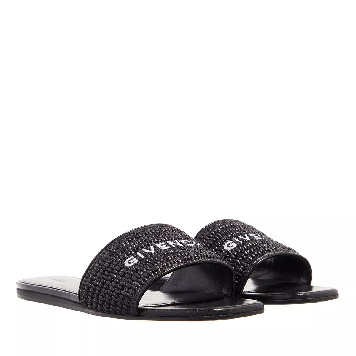 Givenchy Sandalen - Sandals Slide 4G In Refia - Gr. 35 (EU) - in Schwarz - für Damen von Givenchy