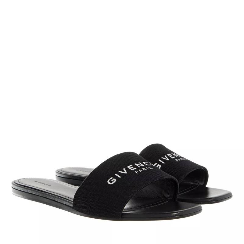 Givenchy Slipper & Pantoletten - 4G Flat Sandal - Gr. 36 (EU) - in Schwarz - für Damen von Givenchy