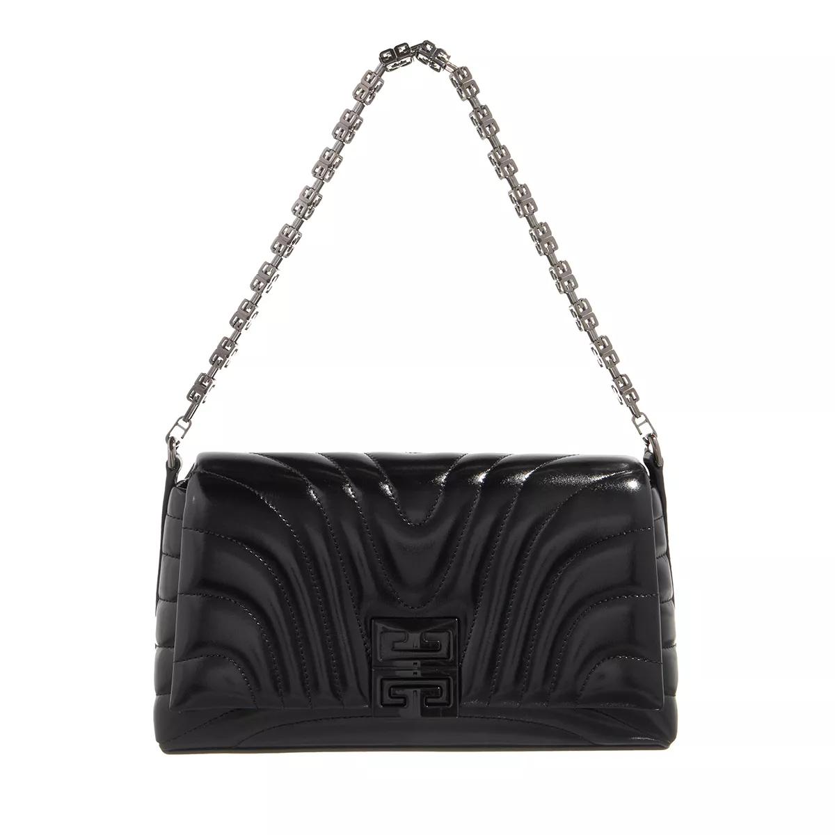 Givenchy Umhängetasche - Small 4G Soft bag in shiny leather - Gr. unisize - in Schwarz - für Damen von Givenchy