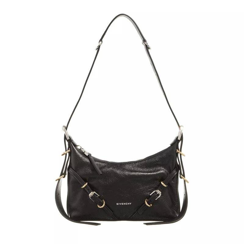 Givenchy Umhängetasche - Voyou Mini Grainy Leather Shoulder Bag - Gr. unisize - in Schwarz - für Damen von Givenchy