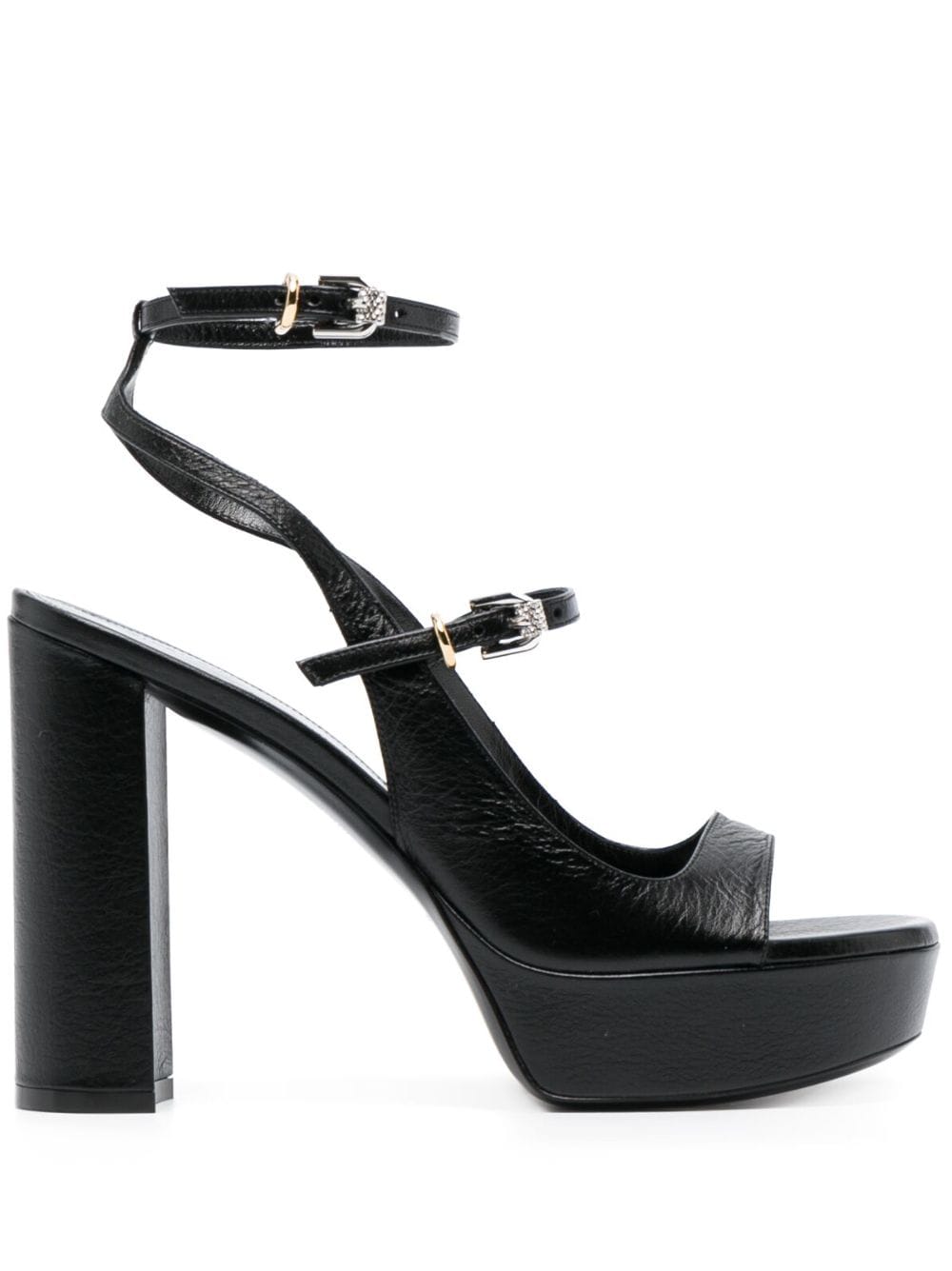 Givenchy Voyou 115mm platform sandals - Black von Givenchy