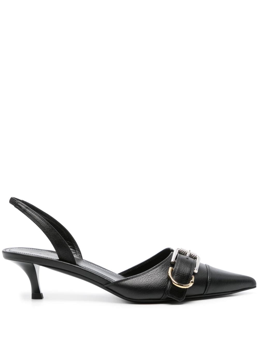 Givenchy Voyou 45mm leather pumps - Black von Givenchy