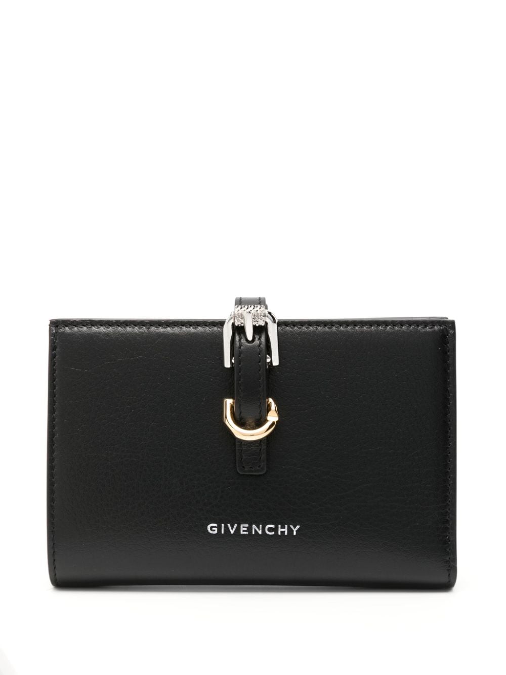 Givenchy Voyou bi-fold leather wallet - Black von Givenchy